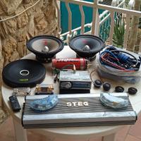 Impianto stereo per auto