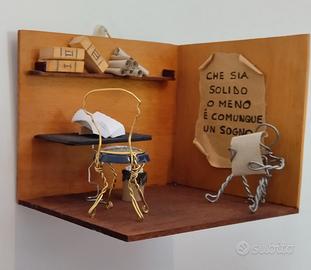 scultura concettuale mini room 3