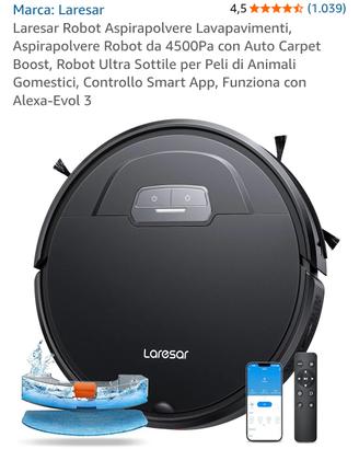laresar robot aspira e lava 