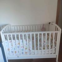Lettino bambini Pali con materasso Bamboo