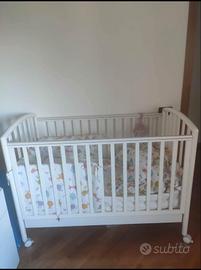 Lettino bambini Pali con materasso Bamboo