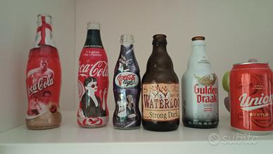 bottiglie da collezione coca cola