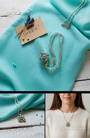 Collana Croce Bizantina in Argento 925