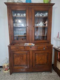 Credenza legno massiccio metà 800