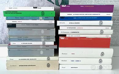 23 libri edizioni Einaudi