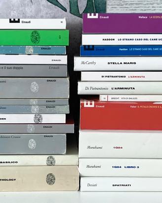 23 libri edizioni Einaudi