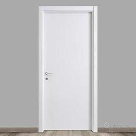 2 PORTE DA INTERNO BIANCHE 80 CM