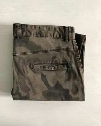 Pantaloni jeans camouflage ZARA