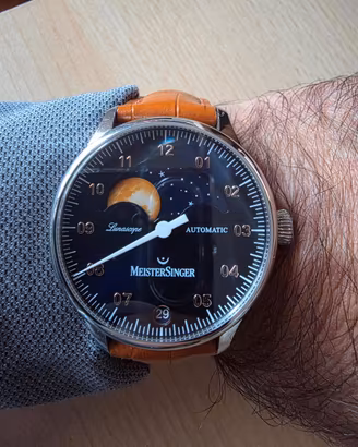 MEISTERSINGER Lunascope - Sunburst Blue ref. L5908