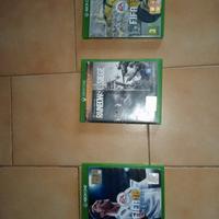 videogiochi Fifa17/18 e rainbows siege