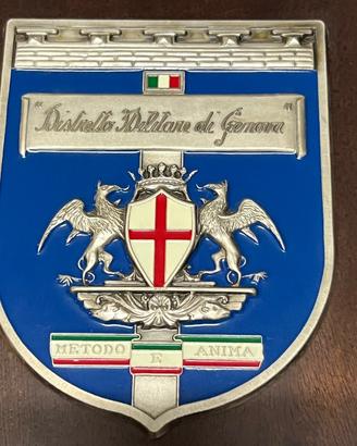 Crest Militare "Distretto Militare di Genova" - Vi