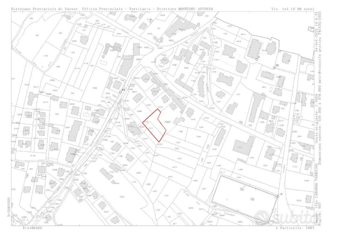 TER. RESIDENZIALE A CARONNO VARESINO - Vista 2