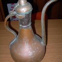 Antica brocca Vintage originale in rame 1890/1920