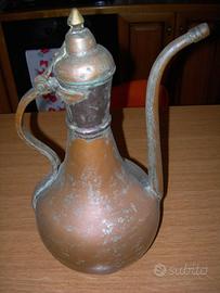 Antica brocca Vintage originale in rame 1890/1920