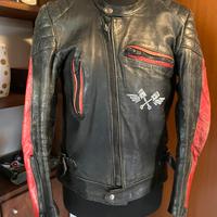 Giubbotto moto uomo vintage anni 80 tg M