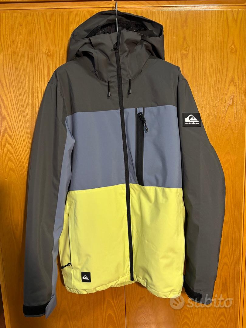 Quiksilver giacca da Snowboard Sci, come nuova Sports In