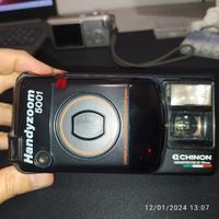 fotocamera reflex vintage Chinon handyzoom 5001