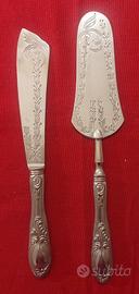 Servizio vintage in argento 800