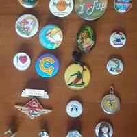 Spille varie  mascotte mondiali anni 90 e muranina