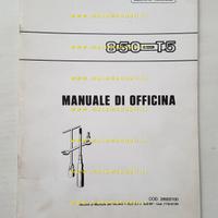 Moto Guzzi 850 T5 1987 varianti manuale officina
