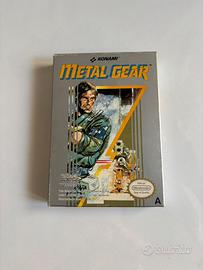 Metal Gear NES PAL ITA Completo CIB
