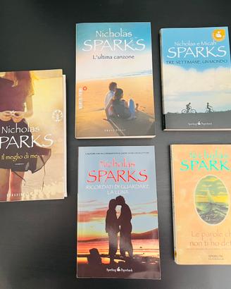 Nicholas Sparks - lotto di 5 libri usati