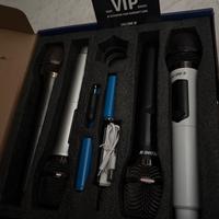 Set 4 Microfoni Wireless Talomen 🎤🎶