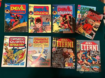 Fumetti Devil-Capitan America-I Fantastici Quattro