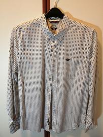 Camicia Dockers TG M slim fit, trama color nero