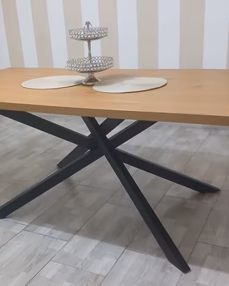 tavolo in legno nuovo 200m 