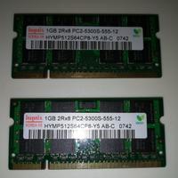 Memorie ram diverse tipologie