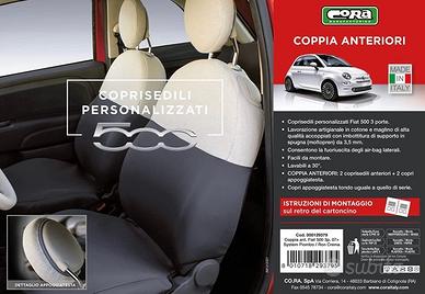 Coprisedili Originali Fiat 500 - Accessori Auto In vendita a Trento