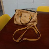 Borsa senape Marina Galanti in vera pelle