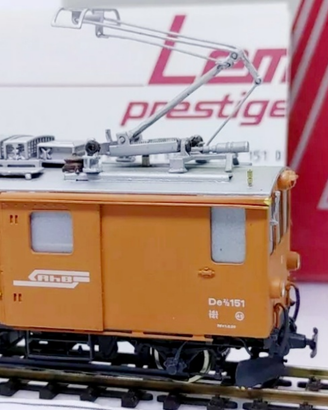 Lemaco H0m Locomotiva in ottone svizzera
