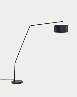 Lampada da terra Ciana KAVE HOME in metallo NERA