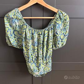 Blusa fantasia cachemire (taglia M)
