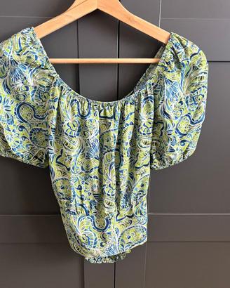 Blusa fantasia cachemire (taglia M)