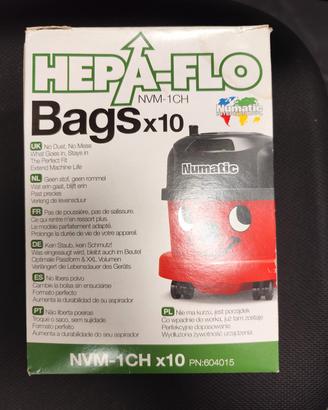 10 sacchetti aspirapolvere 