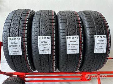 4 gomme 225 60 18 Pirelli invernali