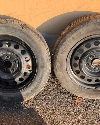 Cerchi per Fiat 16 e Suzuki sx4 205/60 R16