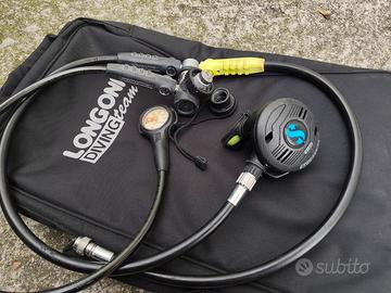 Scubapro MK2 R190 Dacor Regulator System, Hoses, As-is