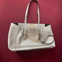 Borsa in pelle color bronzo Ermanno Scervino
