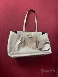Borsa in pelle color bronzo Ermanno Scervino