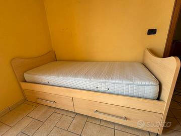 Letto Singolo completo di materasso