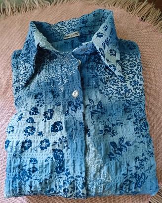 Camicia donna floreale