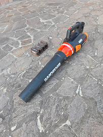 Soffiatore elettrico Worx e 4 batterie
