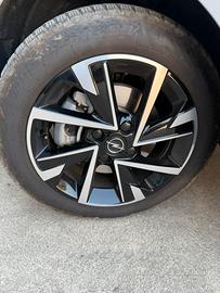 Set gomme e cerchi da 16 originali opel corsa 2025