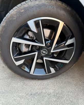 Set gomme e cerchi da 16 originali opel corsa 2025