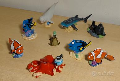 Lotto 9 figure Dory e i suoi amici Disney Pixar