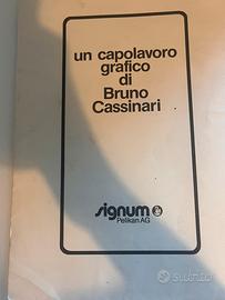 Litografia originale Bruno Cassinari